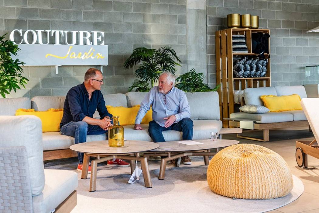 ИЗВЕСТНЫЙ ДИЗАЙНЕР УЛИЧНОЙ МЕБЕЛИ НОРМАНД КУТЮР ПОСЕТИЛ GARDEN SPACE