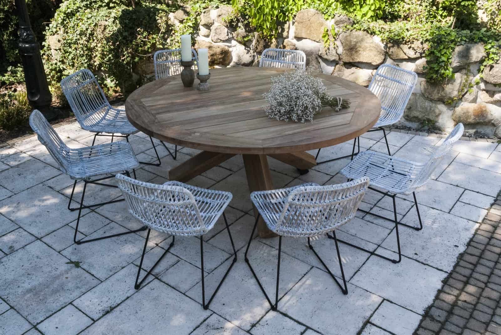 деревянный стол для сада BORDEAUX