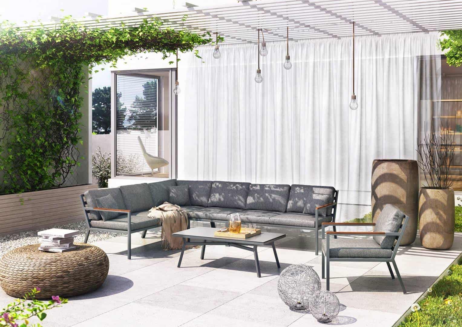 современный сад: мебель LUGO