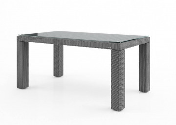 Садовый стол RAPALLO 160 см серый