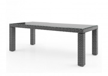 Садовый стол RAPALLO 220 см серый