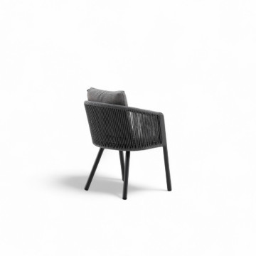 Кресло  HAVEN alu антрацит