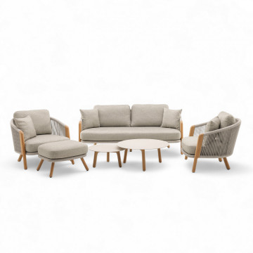 Комплект садовой мебели HAVEN мокка