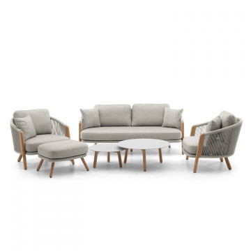 Комплект садовой мебели HAVEN мокка