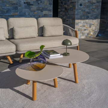 Комплект садовой мебели HAVEN угловой мокка