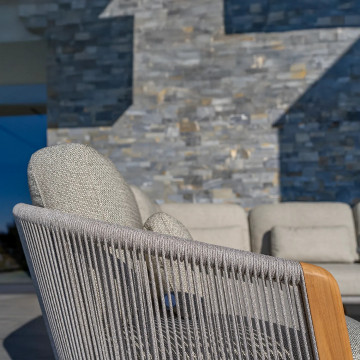 Комплект садовой мебели HAVEN угловой мокка