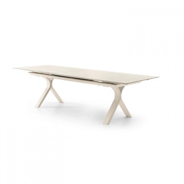 Садовый стол TORO раздвижной 240-300 см mokka