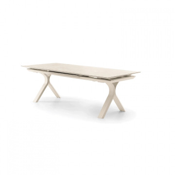 Садовый стол TORO раздвижной 240-300 см mokka