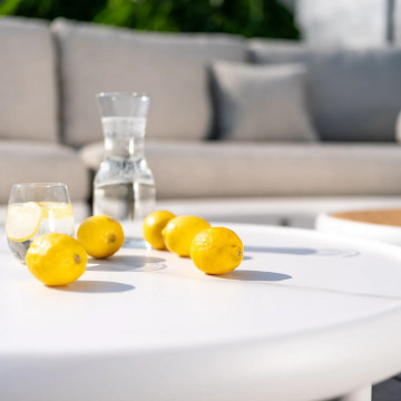 Комплект садовой мебели CLOUD белый