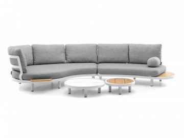 Комплект садовой мебели CLOUD белый