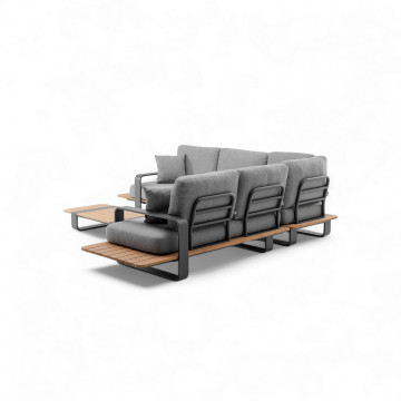 Комплект садовой мебели DOX антрацит