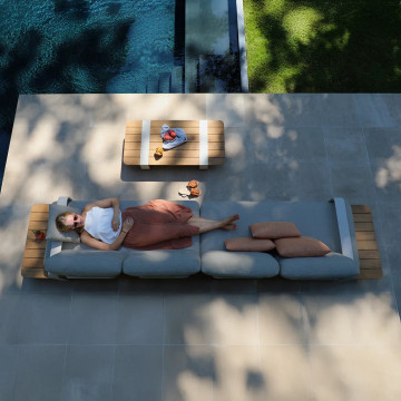 Комплект садовой мебели DOX белый