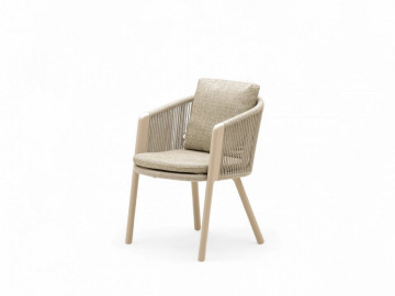 Кресло  HAVEN alu мокка