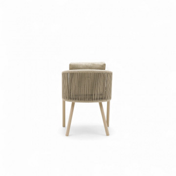 Кресло  HAVEN alu мокка