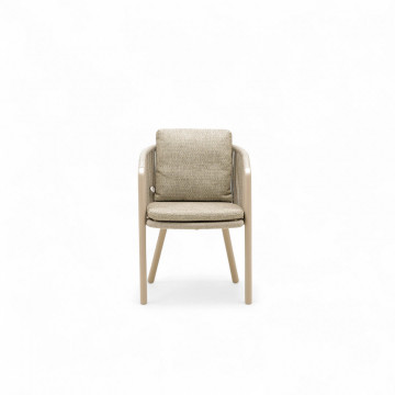 Кресло  HAVEN alu мокка