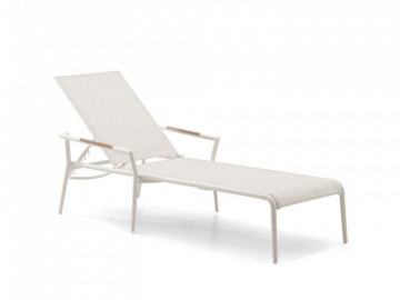 Шезлонг садовый PETRA мокка