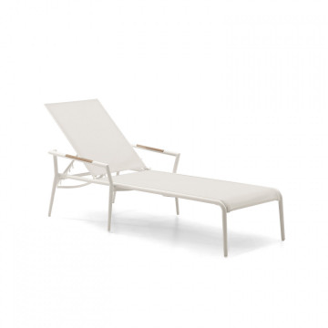 Шезлонг садовый PETRA мокка