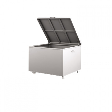 Ящик садовый CONTENITORE 100 см 590 л мокка