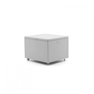 Ящик садовый CONTENITORE 100 см 590 л белый