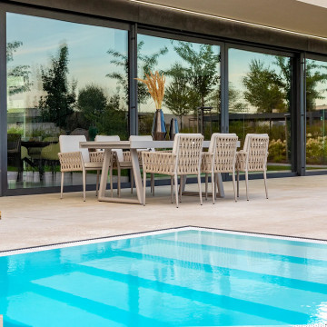 Комплект садовой мебели CLUB I серо-бежевый