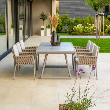 Комплект садовой мебели CLUB I серо-бежевый