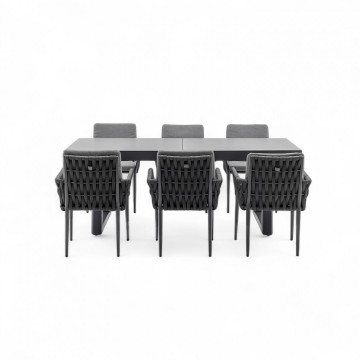 Комплект садовой мебели CLUB I антрацит