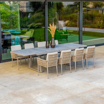 Комплект садовой мебели CLUB II серо-бежевый