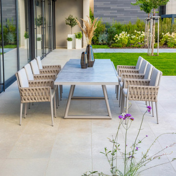 Комплект садовой мебели CLUB II серо-бежевый