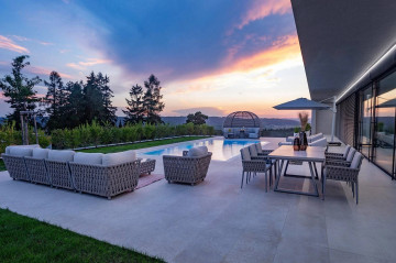 Комплект садовой мебели CLUB II серо-бежевый