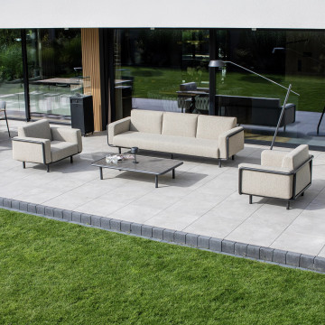 Комплект садовой мебели AURA антрацит