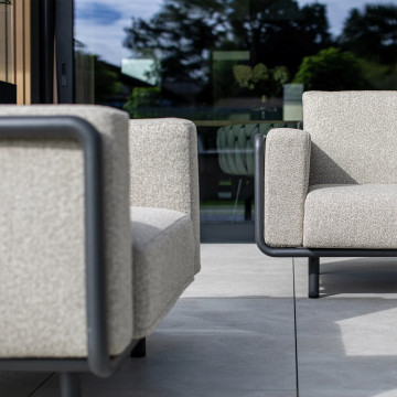 Комплект садовой мебели AURA антрацит