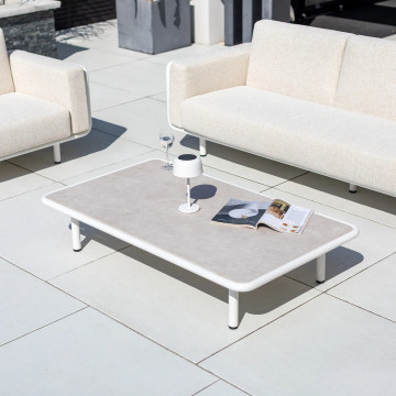 Комплект садовой мебели AURA белый