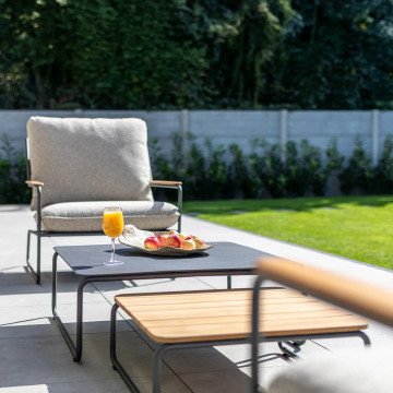 Комплект садовой мебели BLOOM антрацит