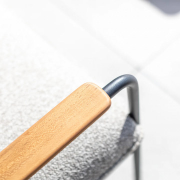 Комплект садовой мебели BLOOM антрацит