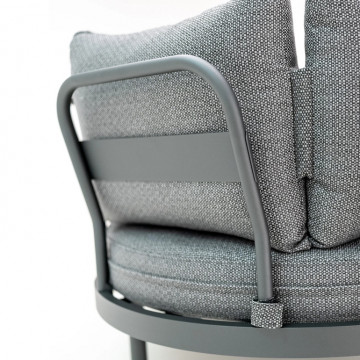 Комплект садовой мебели CLOUDY антрацит