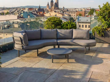 Комплект садовой мебели CLOUDY антрацит