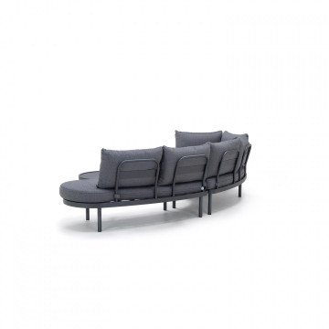 Комплект садовой мебели CLOUDY антрацит