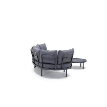 Комплект садовой мебели CLOUDY антрацит