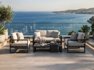 Комплект садовой мебели COSTA I антрацит