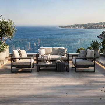 Комплект садовой мебели COSTA I антрацит