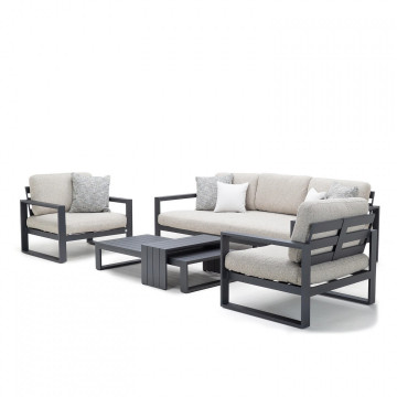 Комплект садовой мебели COSTA II антрацит
