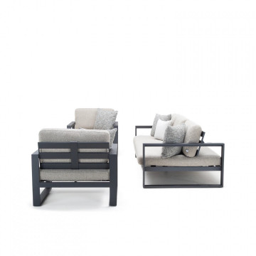 Комплект садовой мебели COSTA II антрацит