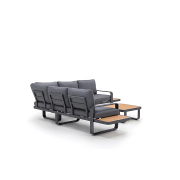 Комплект садовой мебели DOXA антрацит