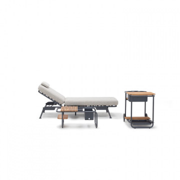 Комплект садовой мебели SUNSET антрацит