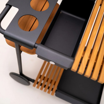 Комплект садовой мебели SUNSET антрацит