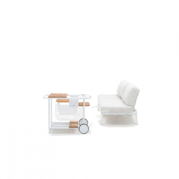 Комплект садовой мебели SUNSET белый